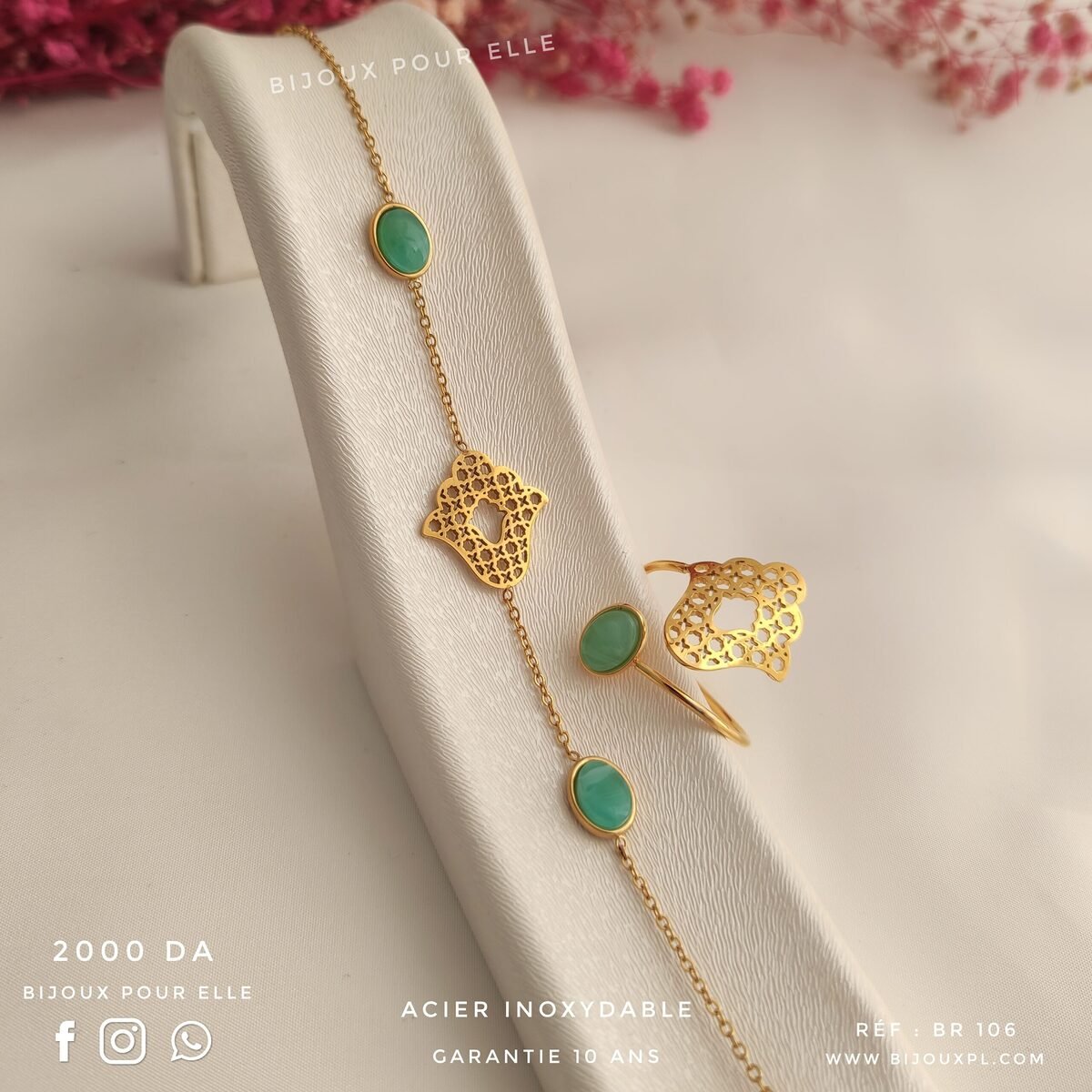 Bracelet + bague