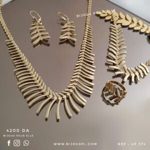 Parure palmier 4 pièces