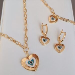 Ensemble Bijoux coeur