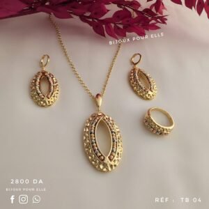 Ensemble bijoux multicolore P07